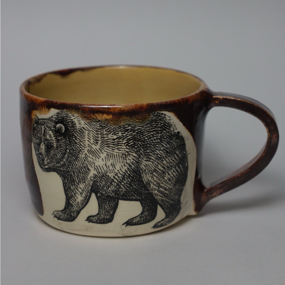 Handmade Ceramic Bear Mug